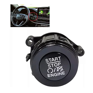 Botão Partida Start Stop Ignição Jeep Compass Renegade Toro 60936998