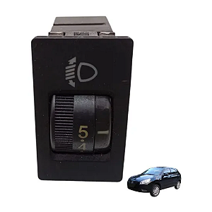 Botão Regulagem Farol Jac J3 Turin 2011 2012 2013 2014 3750914U8160