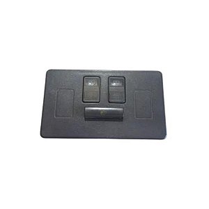 Moldura Com Botão Vidro Santana 1.8 1996 325959851