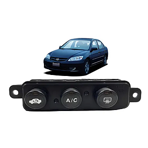 Botão Comando Ar Condicionado Desembaçador Honda A010NH365L
