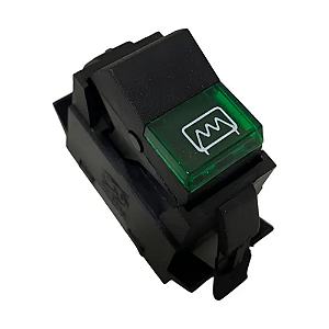 Interruptor Botão Desembaçador Vidro Traseiro VW ZBA959621