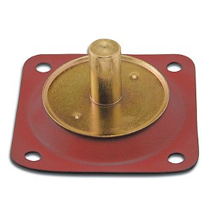 Diafragma Aceleração Pré-Formado 2 Membranas Caminhão 6 cil. Álcool de 01/1985 a Solex 40-DEIS 186040/186041