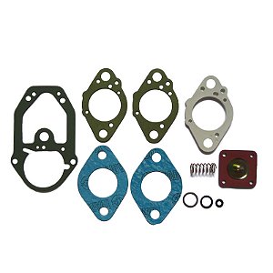 Kit de Juntas para Carburador Fiat 147 Todos 1.050/1.300 Apos 76  Álcool/Gasolina Carb. 32 Dis/1-2  Solex