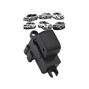 Botão Vd Elétrico Tiida March Versa Frontier Xterra Sentra