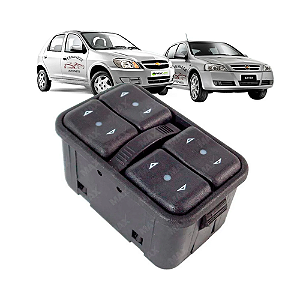 Botão Interruptor Vidro Elétrico Corsa Celta Astra Meriva 93350567