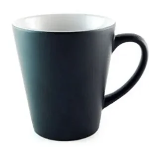 Caneca Cônica Mágica Preta Fosca Sublimação Caixa 12 ou 36 Unidades