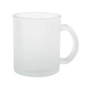 Caneca Vidro Jateada Para Sublimação Caixa 12 ou 36 Unidades
