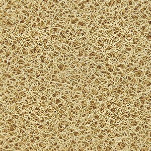 Capacho Vinil Premium Bege 1,22 Largura 12mm - Metro Linear