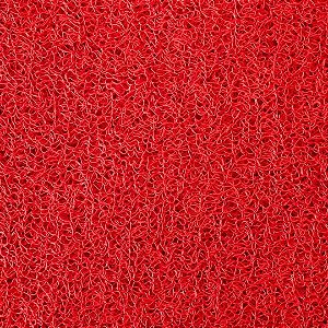 Capacho Vinil Premium Vermelho Vivo Claro 1,22 Largura 13mm - Metro Linear