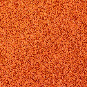 Capacho Vinil Premium Laranja 60cm Largura 12mm - Metro Linear