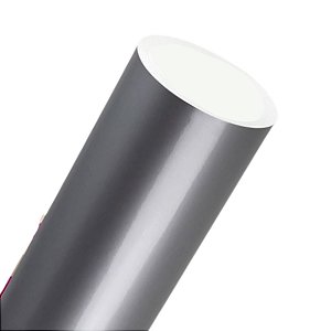 Vinil Adesivo Envelopamento Color Prata Silver 1,00 Largura DCPRINT - Metro Linear