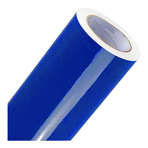 Vinil Adesivo Envelopamento Color Azul Médio 50cm Largura DCPRINT - Metro Linear