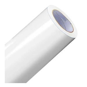 Vinil Adesivo Envelopamento Color Branco Brilho 50cm Largura DCPRINT - Metro Linear