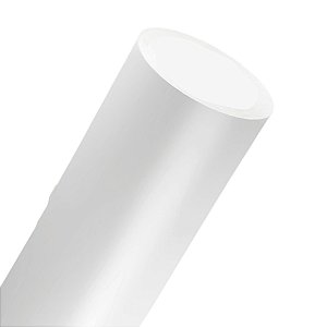Vinil Adesivo Envelopamento Color Branco Fosco 50cm Largura DCPRINT - Metro Linear