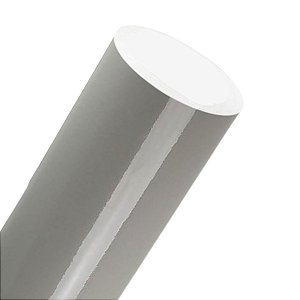 Vinil Adesivo Envelopamento Color Cinza Claro 50cm Largura DCPRINT - Metro Linear