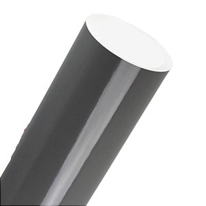 Vinil Adesivo Envelopamento Color Cinza Escuro 50cm Largura DCPRINT - Metro Linear