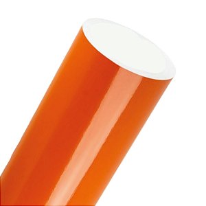 Vinil Adesivo Envelopamento Color Laranja 50cm Largura DCPRINT - Metro Linear