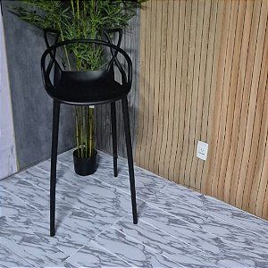Piso Vinilico Autocolante Marmore Branco 91,4cm x 15.2cm