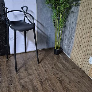 Piso Vinilico Autocolante Marrom 91,4cm x 15.2cm