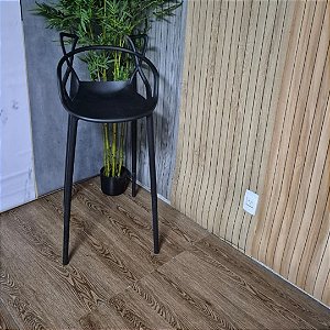 Piso Vinilico Autocolante Marrom Claro 91,4cm x 15.2cm