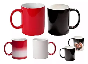 Caneca Mágica Para Sublimação Caixa 12 ou 36 Unidades