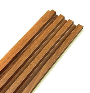 Painel Ripado Interno Cerejeira WPC de 290cm x 16cm (0,464M²)