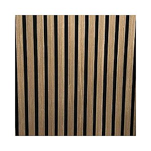 Painel Ripado Imbuia MDF 2,70m x 60cm Por Placa