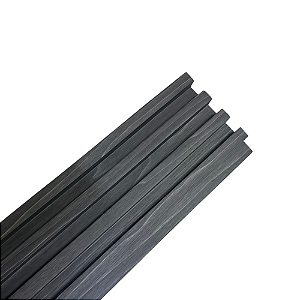 Painel Ripado Interno Madeira Cinza WPC de 290cm x 16cm (0,464M²)