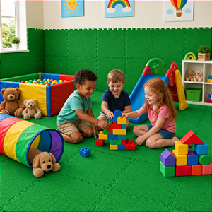 Tatame EVA 10mm 50x50 Verde
