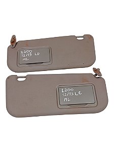 Par de Quebra sol da  L200 Triton 12/13 Original