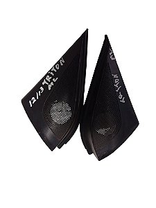 Acabamento tweeter Dianteiro Par L200 Triton Orig Preto (Usado)