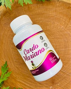 Cardo Mariano 500mg 60 cápsulas – Silimarina Natural NS Produtos Naturais