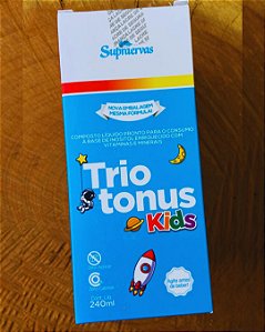 Triotonus Kids Supraervas 240ml – Inositol com Vitaminas e Minerais Infantil