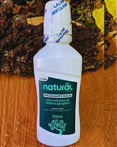 Enxaguante Bucal Natural com Limão e Gengibre Sem Flúor 250ml | Suavetex