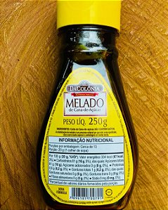 Melado de Cana Dacolônia 250g Natural Sem Glúten | Rico em Energia e Alternativa ao Açúcar