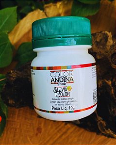 Stevia Color Andina Foods – Adoçante Natural em Pó 10g | Zero Calorias