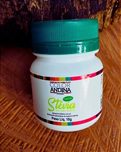 Stevia Color Andina Foods – Adoçante Natural em Pó 10g | Zero Calorias