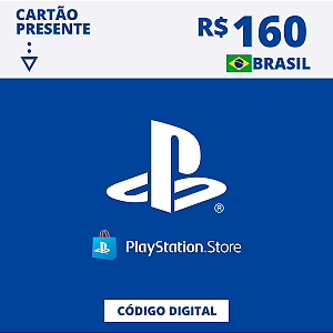 Gift Card Playstation Store 160 Reais - Código Digital