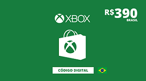 Cartão Presente Xbox 390 Reais Brasil - Código Digital