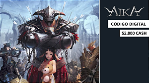Aika Online 52.000 Cash - Código Digital