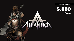 Cash Atlantica Online Global 5.000 Gcoin - Código Digital