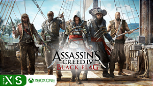 Assassins Creed 4 Black Flag Jogo Xbox One Mídia Digital