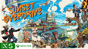 Sunset Overdrive Jogo Xbox One Mídia Digital