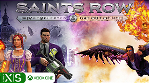 Saints Row IV Re Elected Gat Out Of Hell Jogo Xbox One Mídia Digital