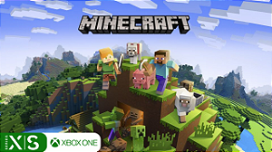 Minecraft Jogo Xbox One Mídia Digital