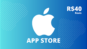 Gift Card App Store 40 Reais - Código Digital