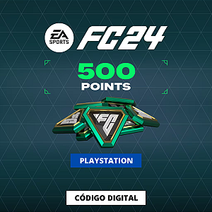 EA SPORTS FC 24 - 500 FC Points PS4 e PS5 - Código Digital