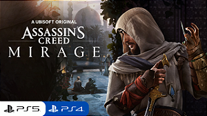 Assassin's Creed Mirage PS4 e PS5 Código Digital
