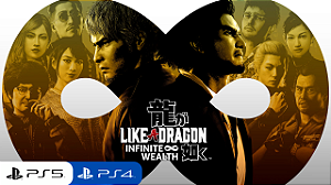 Like a Dragon: Infinite Wealth PS4 e PS5 Código Digital