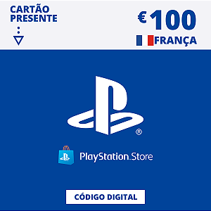 Gift Card Playstation Store 100 Euros França - Código Digital